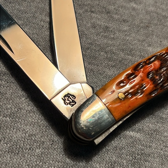 Case 6318 2003 Autumn Bone SS Stockman Knife - Picture 3 of 6